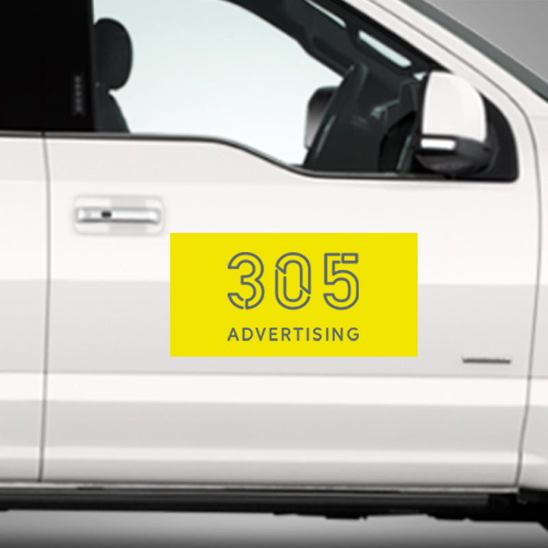 305 Advertising Co.  Shop Car Advertising Magnets